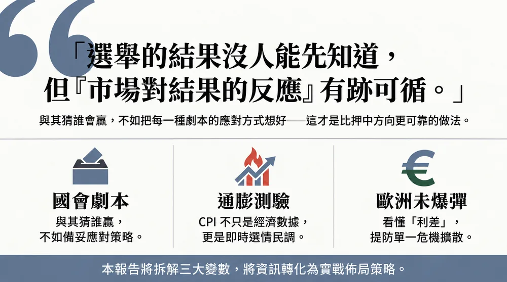 選舉劇本與市場應對策略